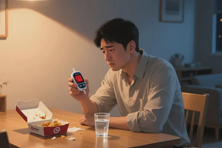 32岁晚餐血糖25.9是怎么回事(图1)