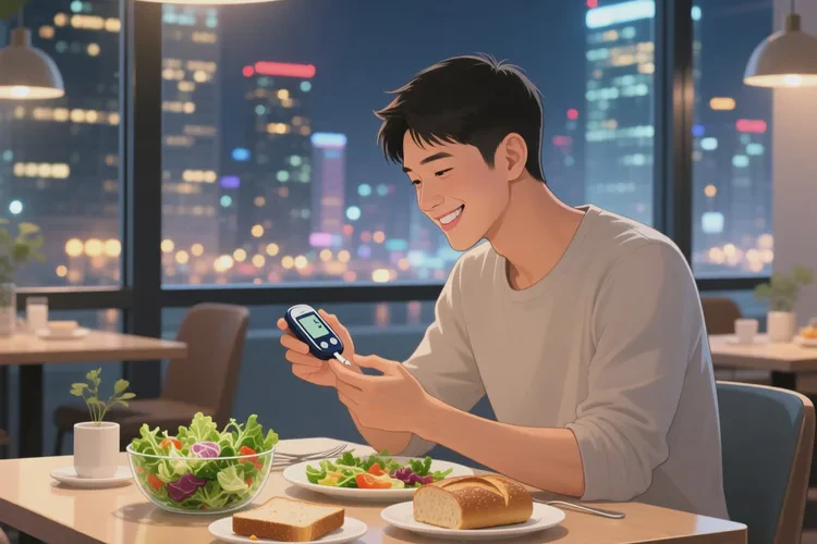 32岁晚餐血糖6.0是怎么回事(图1)