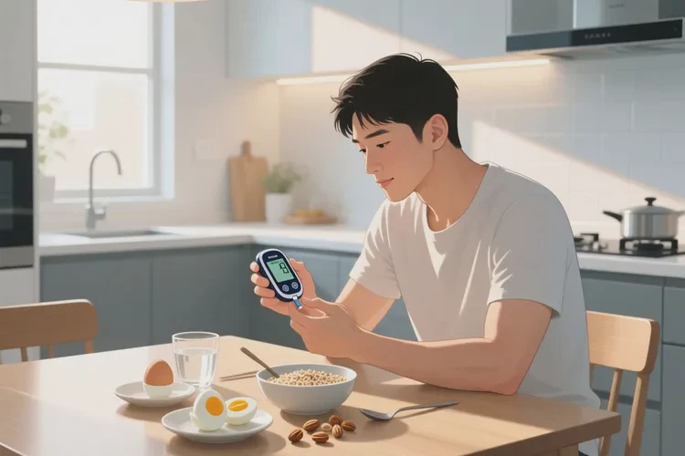 32岁早餐血糖4点4是怎么回事(图1)