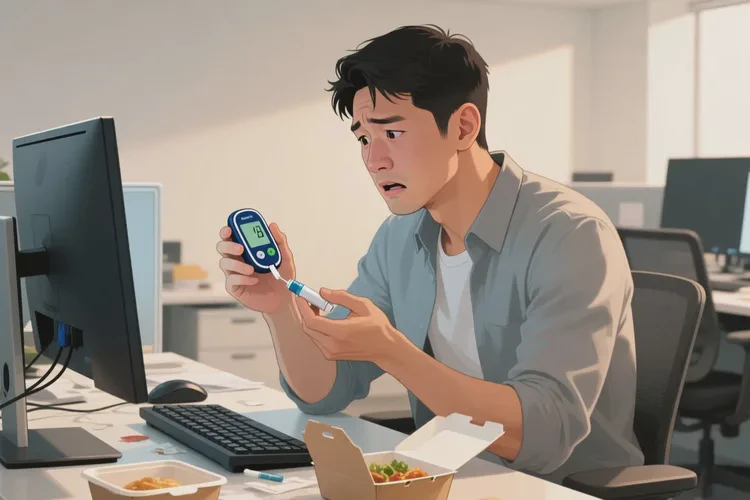 32岁中餐血糖19点7是怎么回事(图1)