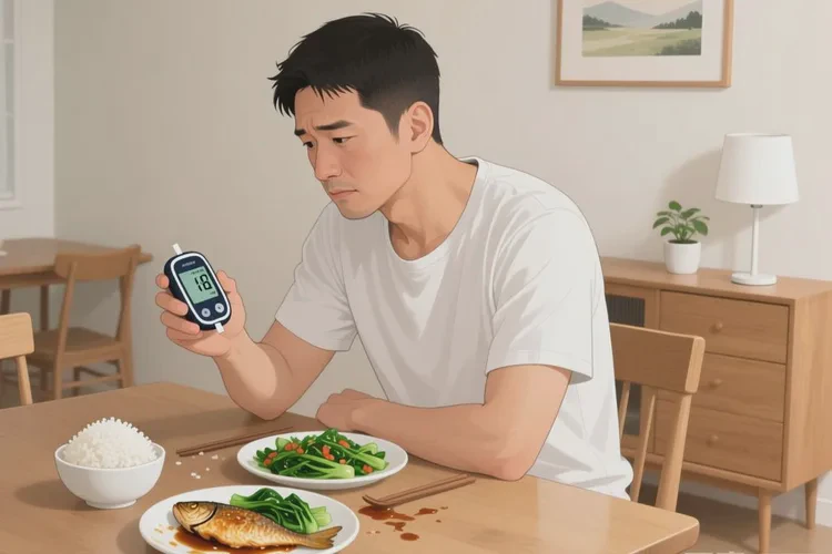 32岁晚餐血糖10点9是怎么回事(图1)