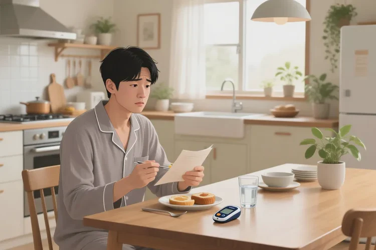 32岁早餐血糖25.7是怎么回事(图1)