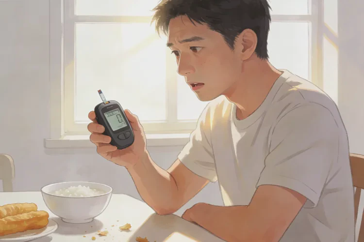 32岁早餐血糖17点8是怎么回事(图1)