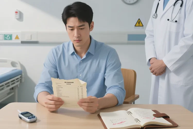 32岁空腹血糖24.8是怎么回事(图1)