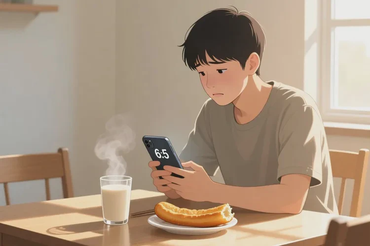 32岁早餐血糖6点5是怎么回事(图1)