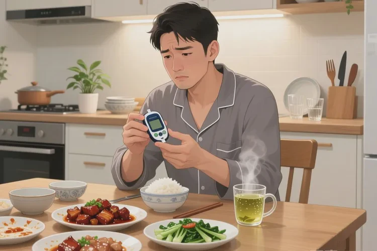 32岁晚餐血糖14点0是怎么回事(图1)