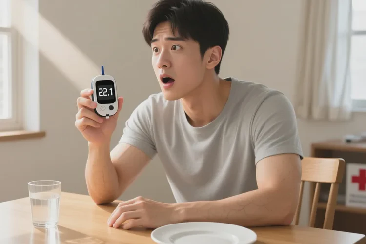 32岁早餐血糖25.3是怎么回事(图1)