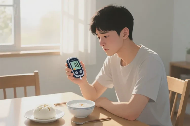 32岁早餐血糖16.1是怎么回事(图1)