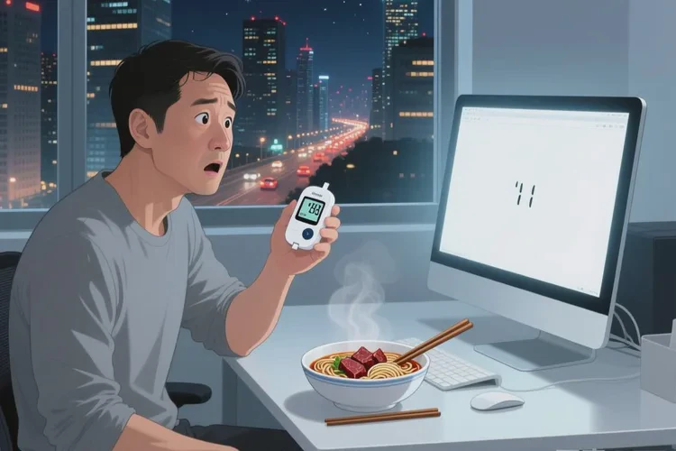 32岁中餐血糖14点8是怎么回事(图1)