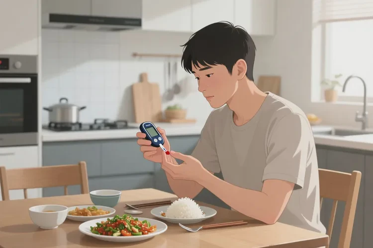 32岁晚餐血糖28.1是怎么回事(图1)