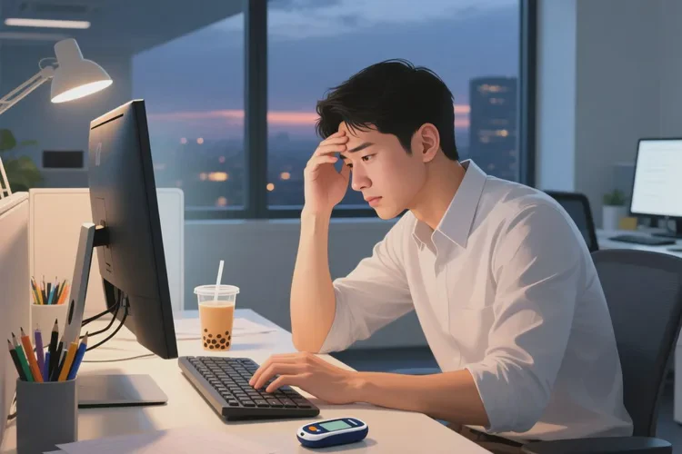 31岁晚上血糖17.5是怎么回事(图2)