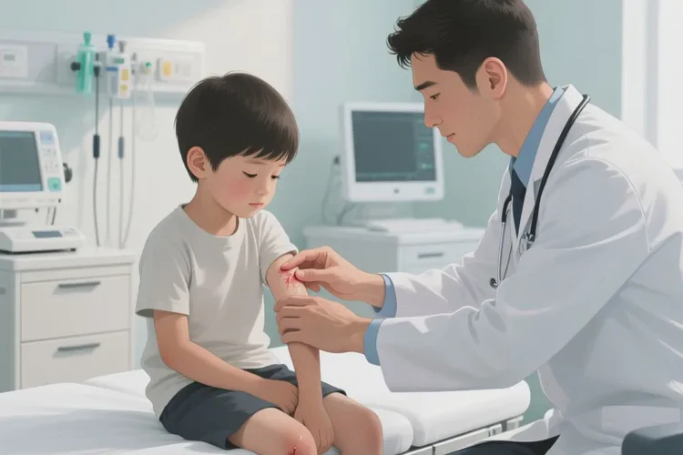 少儿四肢偶尔起湿疹能够根治吗(图2)