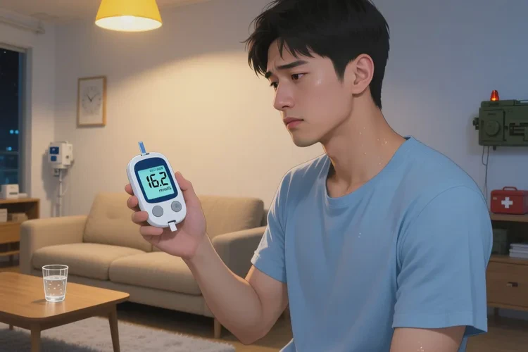 31岁晚上血糖24.5是怎么回事(图1)