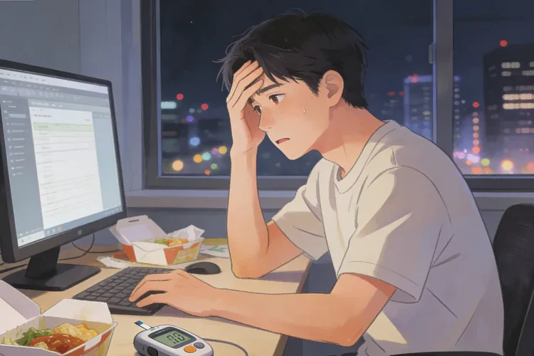 32岁晚餐血糖12点1是怎么回事(图1)