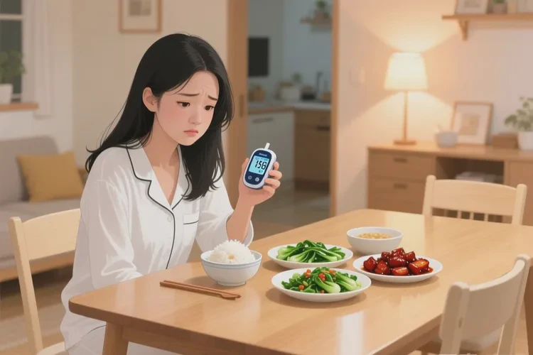 32岁晚餐血糖8.1是怎么回事(图1)