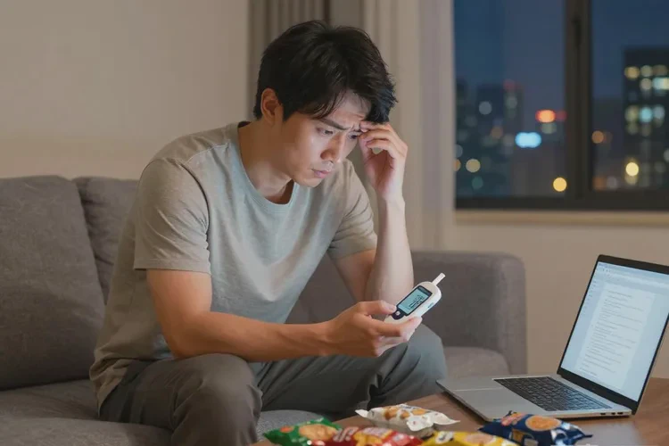 31岁晚上血糖8.7是怎么回事(图1)