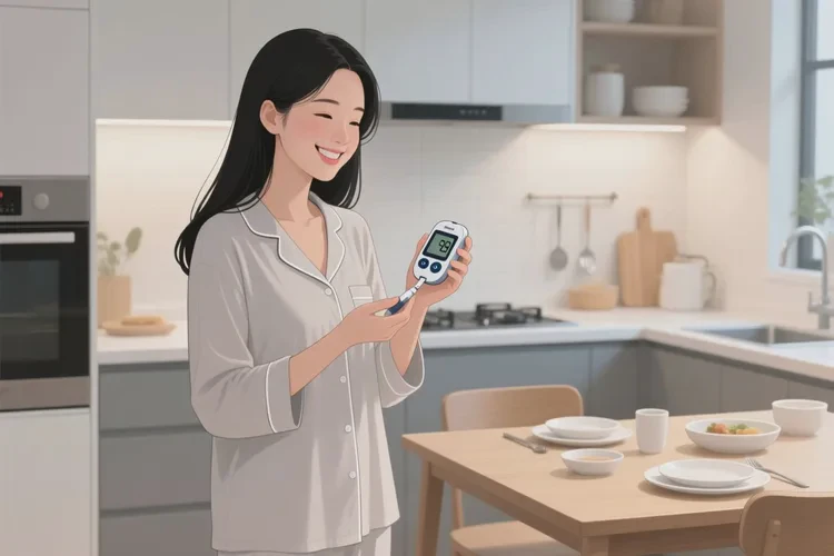 32岁晚餐血糖4.5是怎么回事(图1)