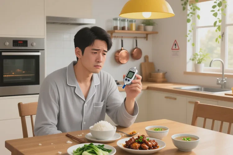 32岁晚餐血糖17.6是怎么回事(图1)