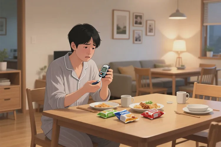 32岁晚餐血糖27.3是怎么回事(图1)