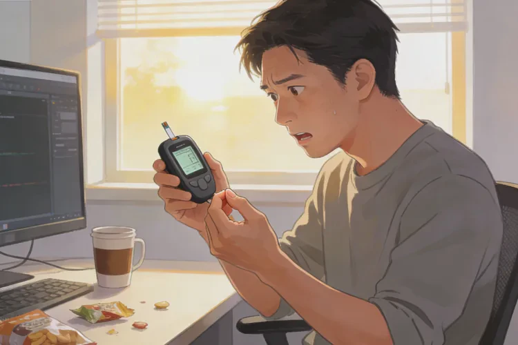 32岁早餐血糖15.4是怎么回事(图1)