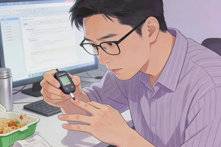 32岁晚餐血糖14点6是怎么回事(图1)