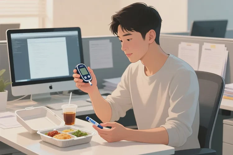 32岁中餐血糖23.6是怎么回事(图1)