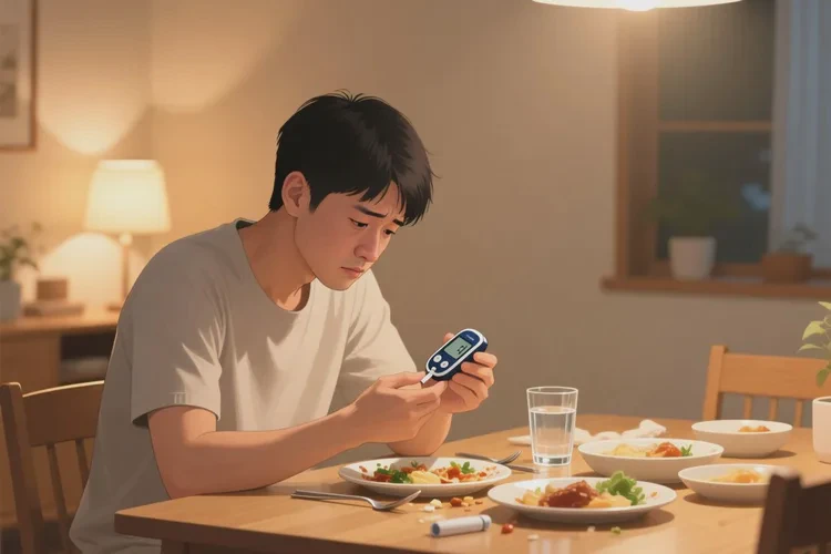 32岁晚餐血糖21.2是怎么回事(图1)