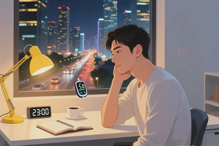 31岁晚上血糖5点8是怎么回事(图1)