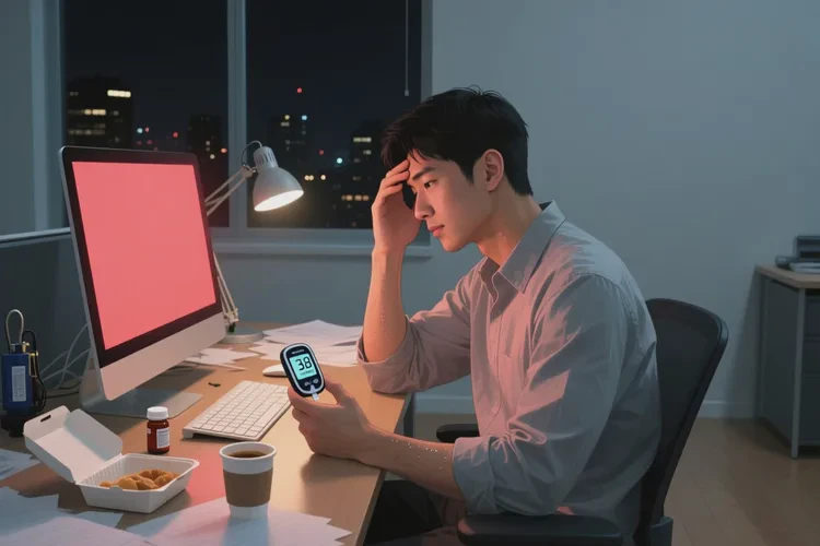 31岁晚上血糖26.5是怎么回事(图1)