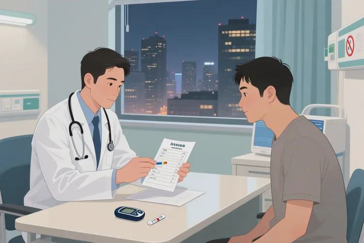 32岁晚餐血糖22.6是怎么回事(图2)