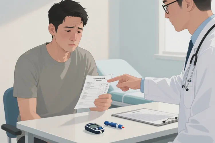 32岁空腹血糖13点5是怎么回事(图1)