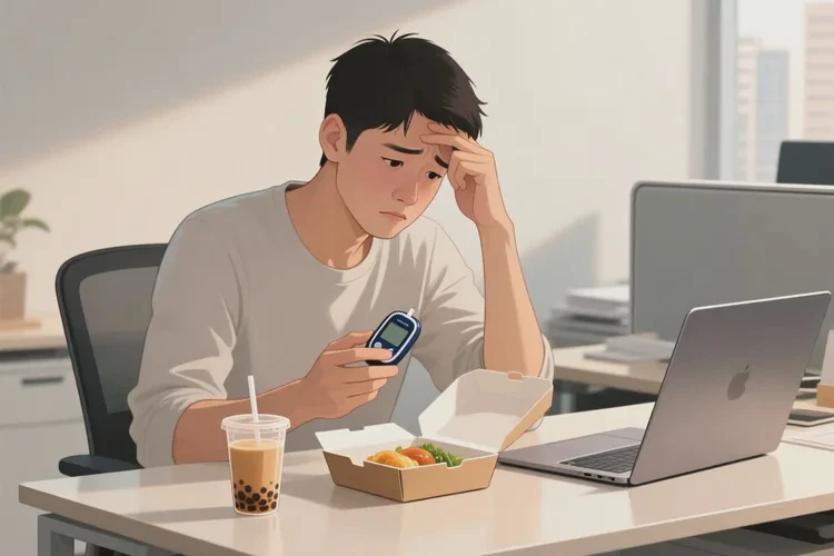 32岁中餐血糖30.8是怎么回事(图1)