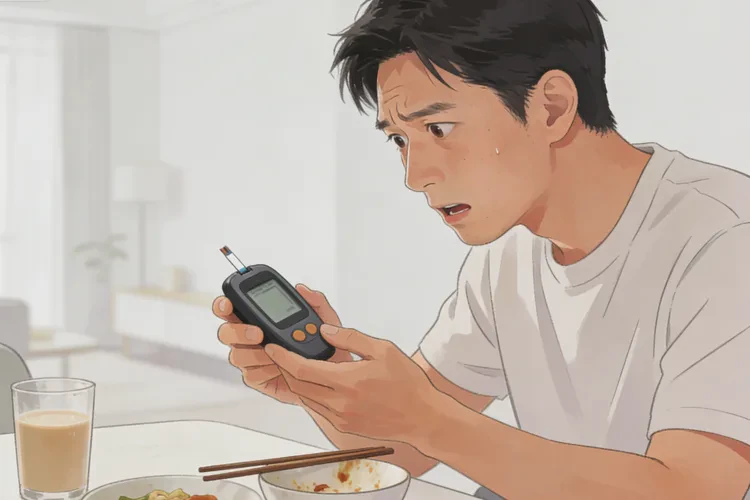 32岁中餐血糖18.9是怎么回事(图1)