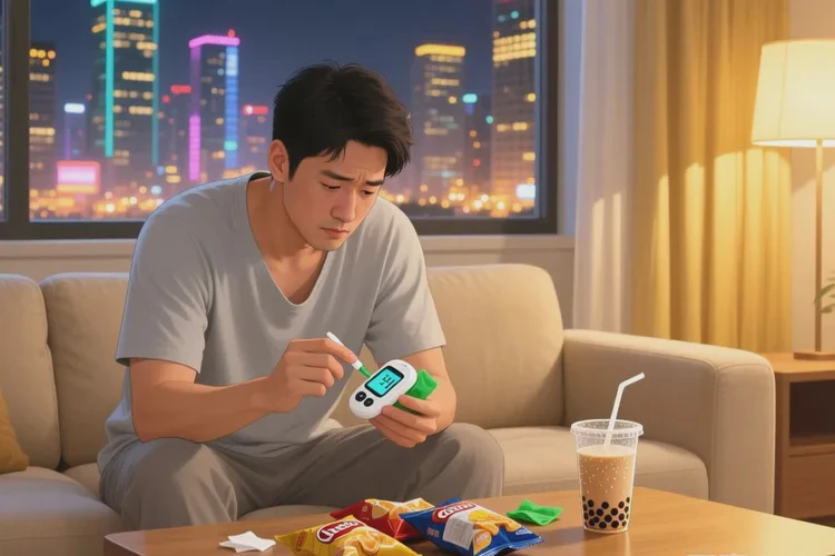 31岁晚上血糖13点3是怎么回事(图1)