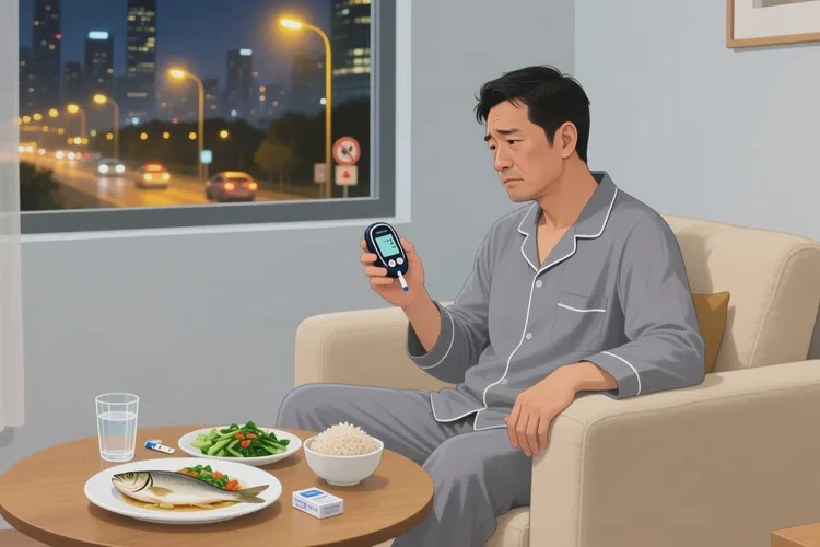 31岁晚上血糖8.6是怎么回事(图1)