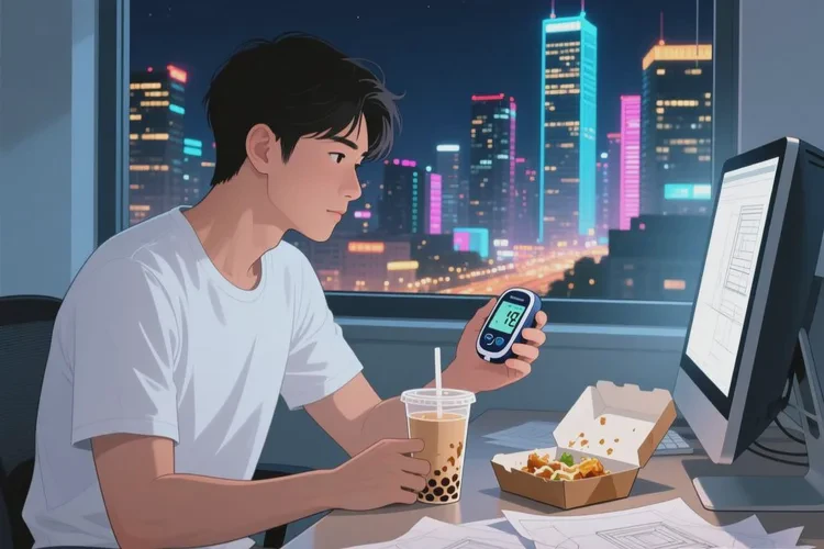 32岁中餐血糖30.5是怎么回事(图1)