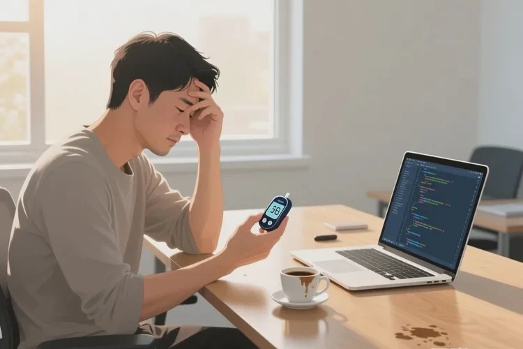 32岁早餐血糖3点5是怎么回事(图1)