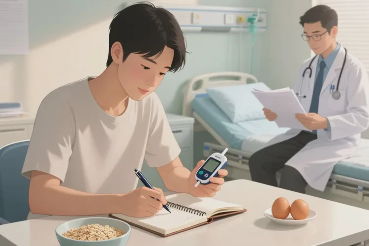 32岁早餐血糖22.1是怎么回事(图2)