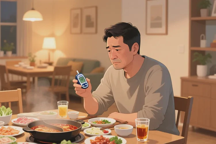 32岁晚餐血糖22.6是怎么回事(图1)