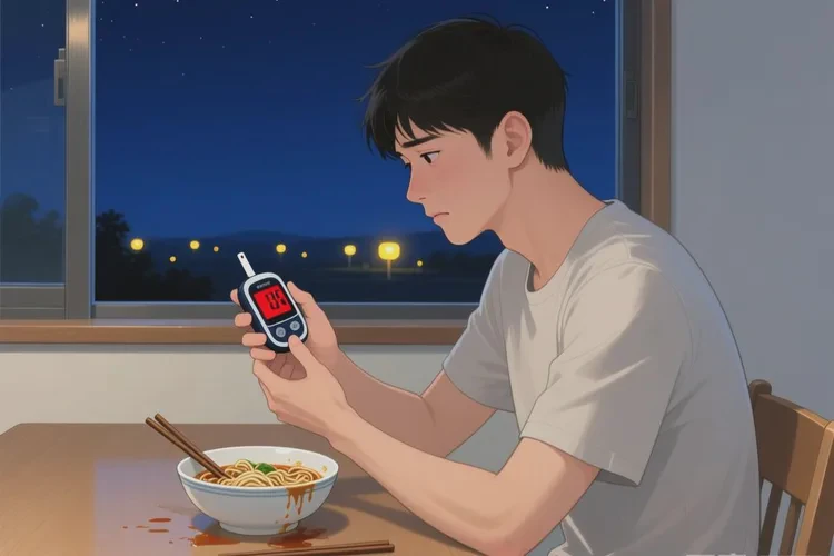 32岁晚餐血糖19点4是怎么回事(图1)