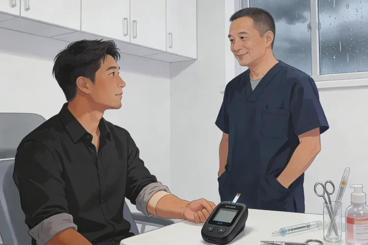 32岁晚餐血糖17点4是怎么回事(图3)