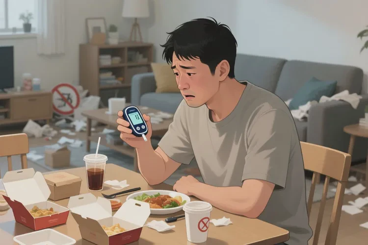 32岁晚餐血糖23.7是怎么回事(图1)