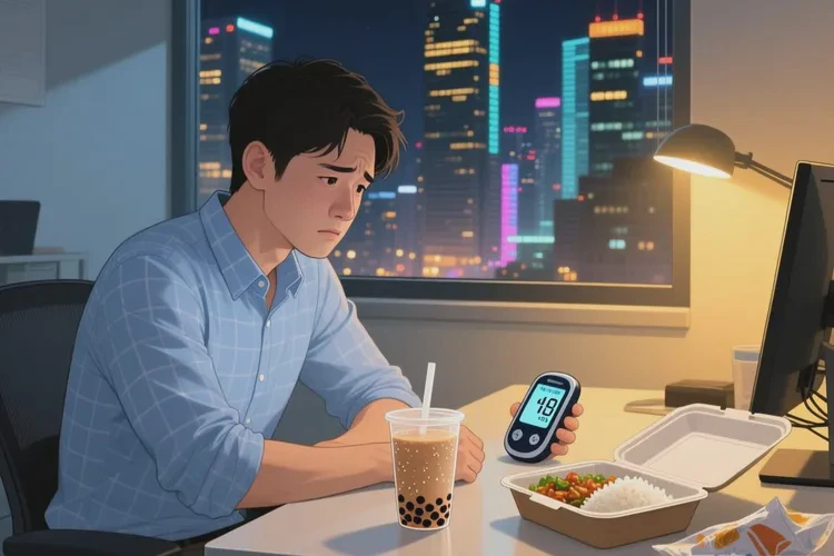 32岁早上空腹血糖17.8是怎么回事(图1)