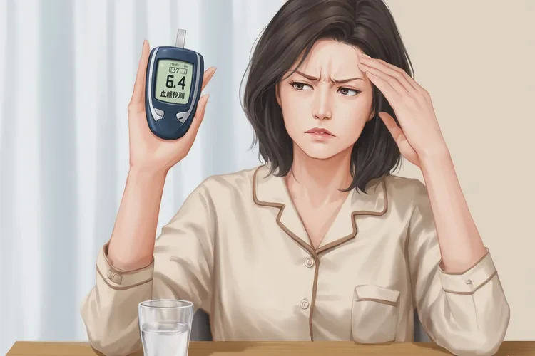 37岁早上血糖6.4是怎么回事(图1)
