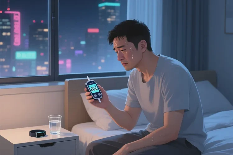 31岁晚上血糖20点6是怎么回事(图1)