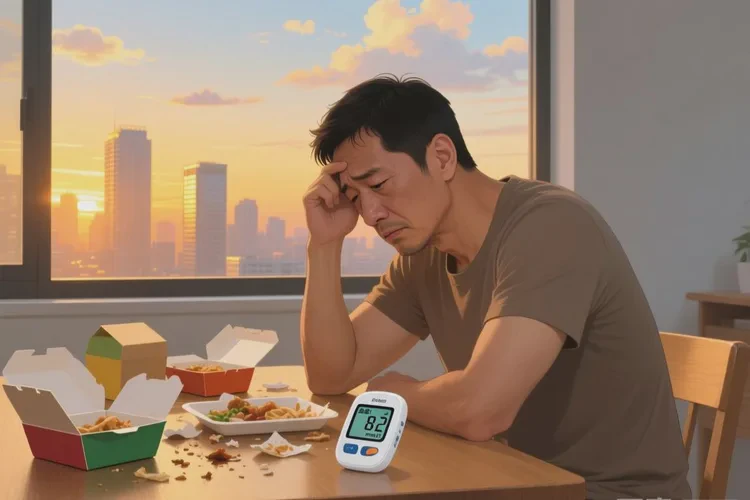 32岁中餐血糖17.2是怎么回事(图1)