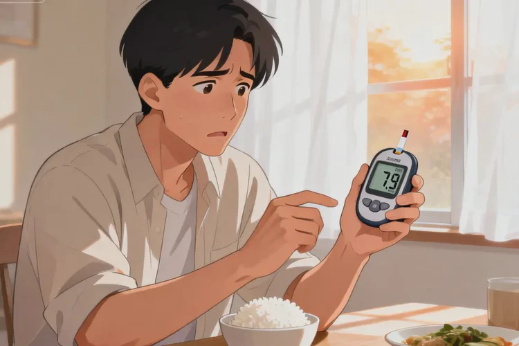 32岁餐后血糖7点9是怎么回事(图1)