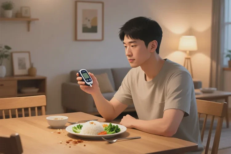 32岁晚餐血糖7.1是怎么回事(图1)