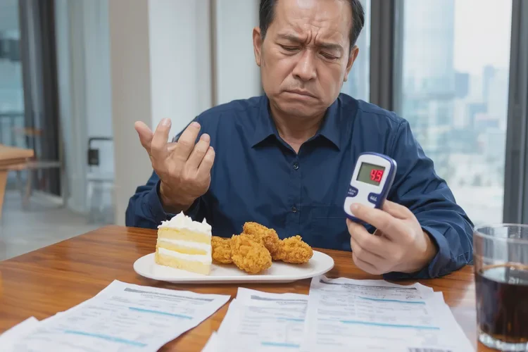 38岁晚餐血糖7.9是怎么回事(图1)