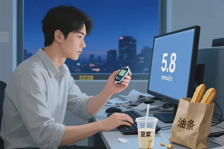 32岁早餐血糖19点2是怎么回事(图1)